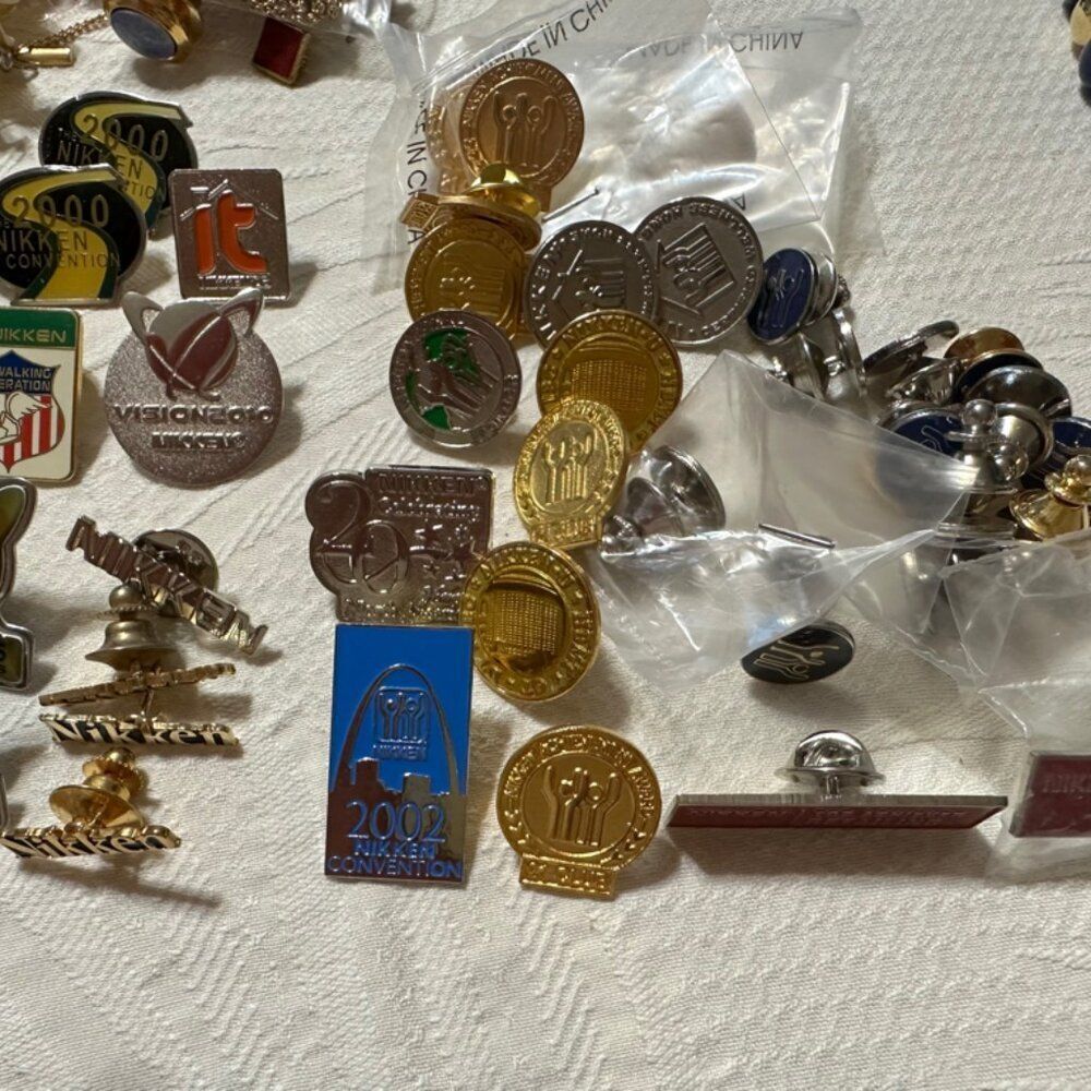 NIKKEN Pins Lot. Estate Pins